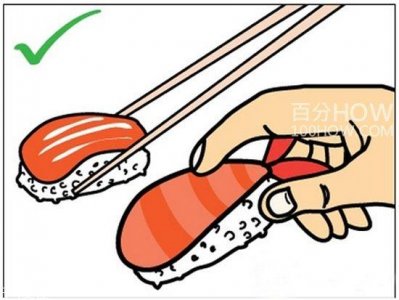 ​吃寿司的正确方法 寿司怎么吃图解