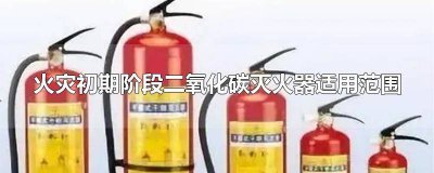 ​火灾初期阶段二氧化碳灭火器适用于 在火灾初期阶段二氧化碳灭火器的适用范围