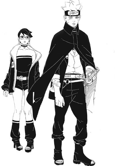 博人＆佐良娜新造型 