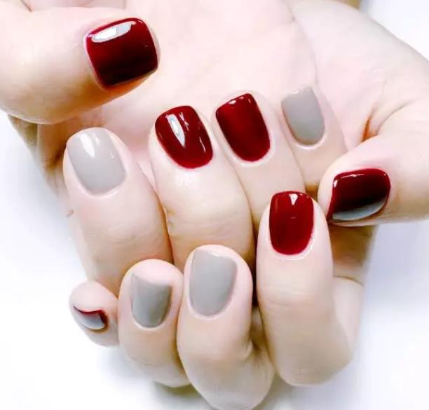 5种性感酒红美甲款式 最经典的显手白颜色 5种性感酒红美甲款式 最经典的显手白颜色