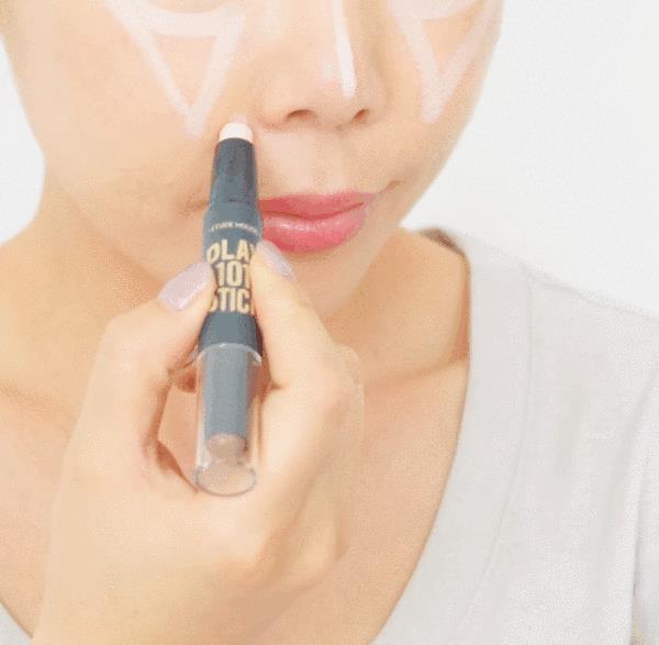 爱丽小屋双头修容棒色号 爱丽小屋双头修容棒试色图 爱丽小屋双头修容棒色号 爱丽小屋双头修容棒试色图