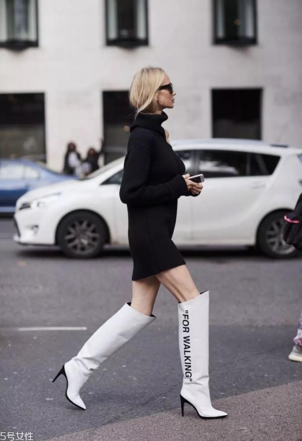 长靴配什么衣服好看 冬天女生长靴怎么搭配衣服