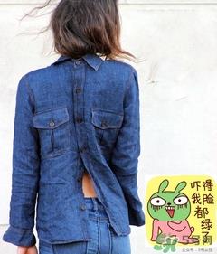 衬衫反着穿好看吗 衬衫反穿图片 衬衫反着穿好看吗 衬衫反穿图片