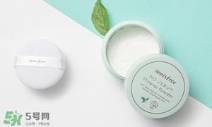 innisfree悦诗风吟薄荷散粉真假鉴别对比图