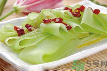 莴笋可以美白吗?莴笋怎样美白? 莴笋可以美白吗?莴笋怎样美白?