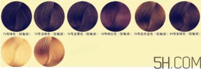 ​sanotint染发剂颜色 sanotint染发剂色卡