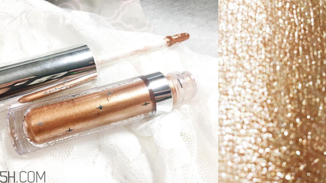 colourpop星空液体眼影色号_colourpop星空液体眼影试色