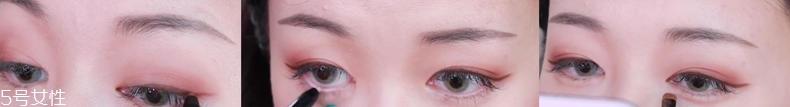 日常复古眼妆画法图解 日常复古眼妆为气质加分