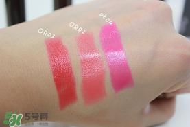 植物乐园口红唇膏色号 植物乐园口红唇膏试色