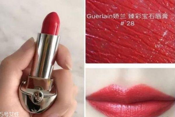 娇兰冰冰红是哪个色号 娇兰冰冰红试色 娇兰冰冰红是哪个色号 娇兰冰冰红试色