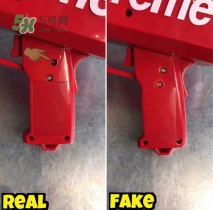 supreme cashcannon真假怎么看?supreme喷钱枪真假对比
