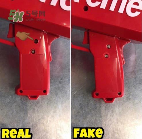 supreme cashcannon真假怎么看?supreme喷钱枪真假对比 supreme cashcannon真假怎么看?supreme喷钱枪真假对比