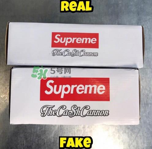 supreme cashcannon真假怎么看?supreme喷钱枪真假对比 supreme cashcannon真假怎么看?supreme喷钱枪真假对比