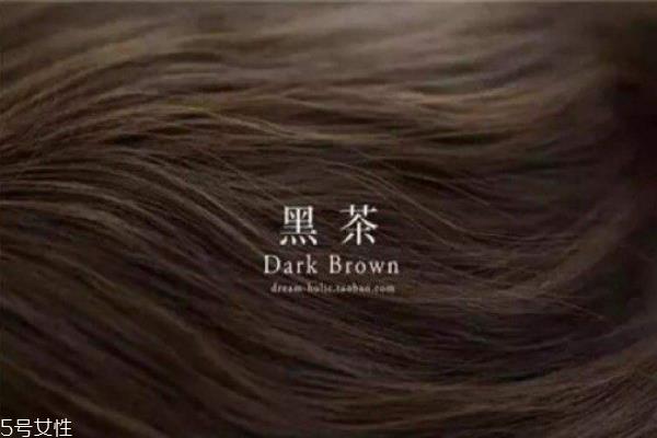 黑茶色好看吗 黑茶色与黑色头发对比 黑茶色好看吗 黑茶色与黑色头发对比
