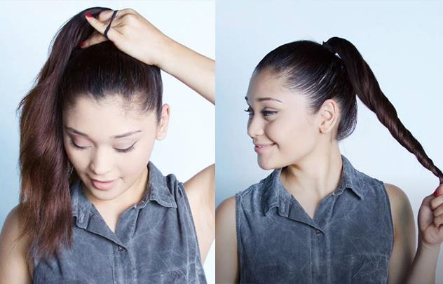 怎样扎凌乱丸子头 蓬松凌乱丸子头扎法步骤图解 怎样扎凌乱丸子头 蓬松凌乱丸子头扎法步骤图解