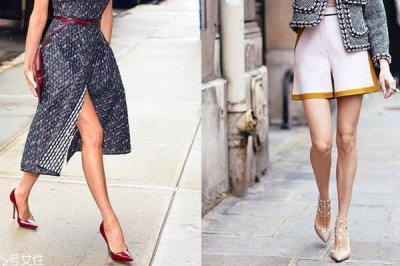 腿短粗适合穿什么鞋子?尖头高跟鞋气场两米八