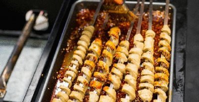 烤面筋秘制配方,学会了可以直接摆摊或者开店,值得收藏!