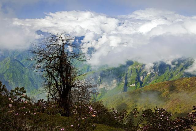 四川平武虎牙深秋徒步路线推荐