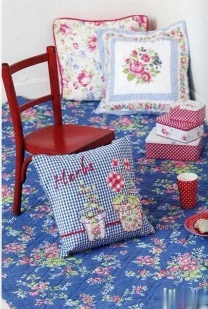 迷人的碎花布,日本主妇也喜欢,看看她们手工DIY的拼布作品吧