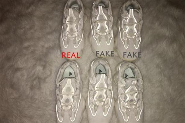 椰子500骨白真假对比 yeezy500骨白真假鉴定