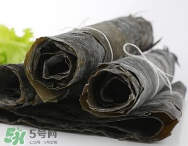 ​干海带可以用开水泡吗?干海带可以用热水泡吗?