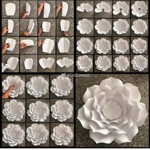 卡纸花图片教程,一次性全学会