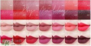 Burberry唇釉09 Burberry唇釉09号色试色