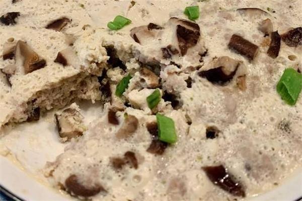 冬菇蒸肉饼的做法 冬菇蒸肉饼蒸多少分钟 冬菇蒸肉饼的做法 冬菇蒸肉饼蒸多少分钟