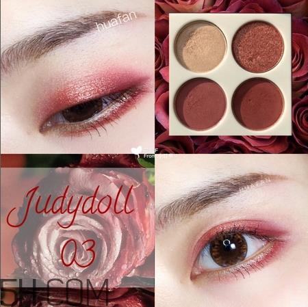 judydoll橘朵幸运气球四色眼影怎么用_画法教程 judydoll橘朵幸运气球四色眼影怎么用_画法教程
