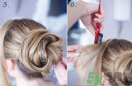 丸子头扎法步骤图解.jpg 丸子头扎法步骤图解.jpg