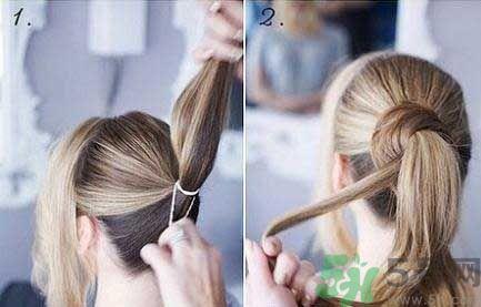 丸子头扎法步骤图解.jpg 丸子头扎法步骤图解.jpg