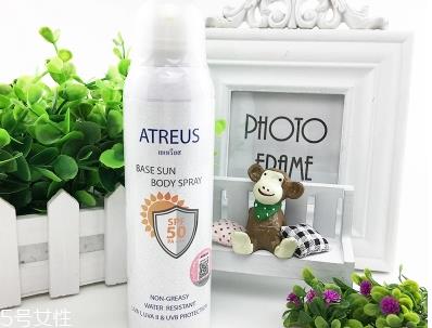 atreus防晒喷雾可以直接喷在脸上吗 atreus防晒喷雾使用方法