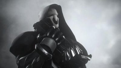 ​守望先锋壁纸秀：死神呆呆呆
