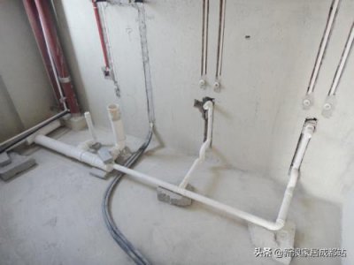​隐蔽工程不马虎 卫生间下水管道安装图