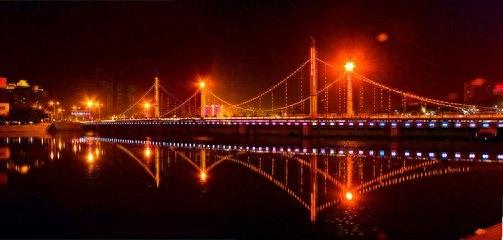 美丽的孔雀河,古时的饮马河