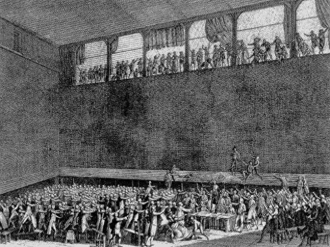 1789年7月14日，巴黎市民攻占巴士底狱