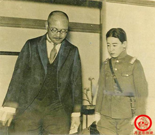 一组川岛芳子罕见老照片：图四养父把她玷污，图八是其枪决现场
