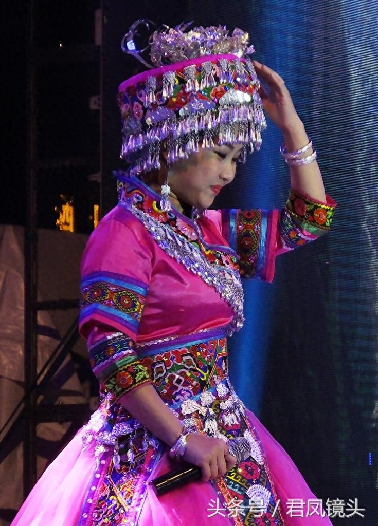 土家族“山歌女神”：覃诚芳玉照