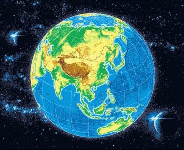 ​俺搜集整理的50张中华人民共和国高清地形图