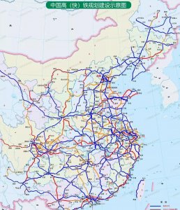 ​全国各地高铁规划建设地图一览湖北省这些高铁即将开工建设