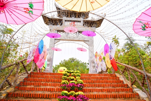 临沂罗庄麒麟山安然自得恬静