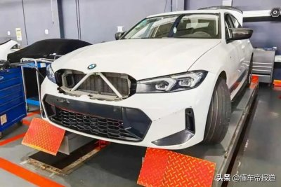 ​新车 - 宝马新款3系疑似谍照曝光，换新头灯、内饰，堪比换代？