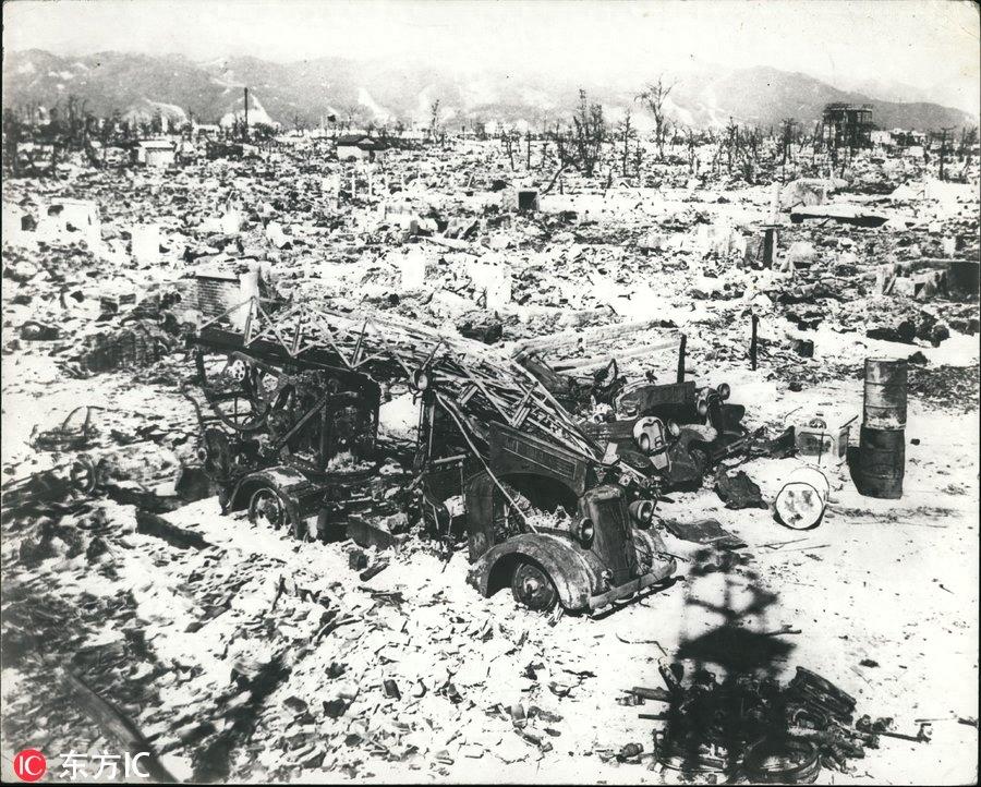广岛原子弹爆炸事件：城中超过十万人因此丧生