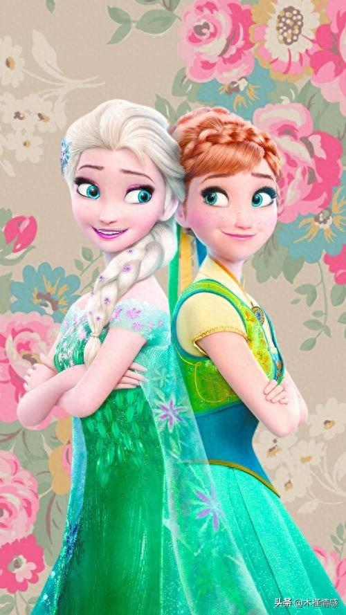 《冰雪奇缘》背景图，赶快收藏吧