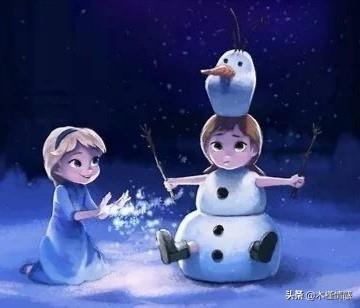 《冰雪奇缘》背景图，赶快收藏吧