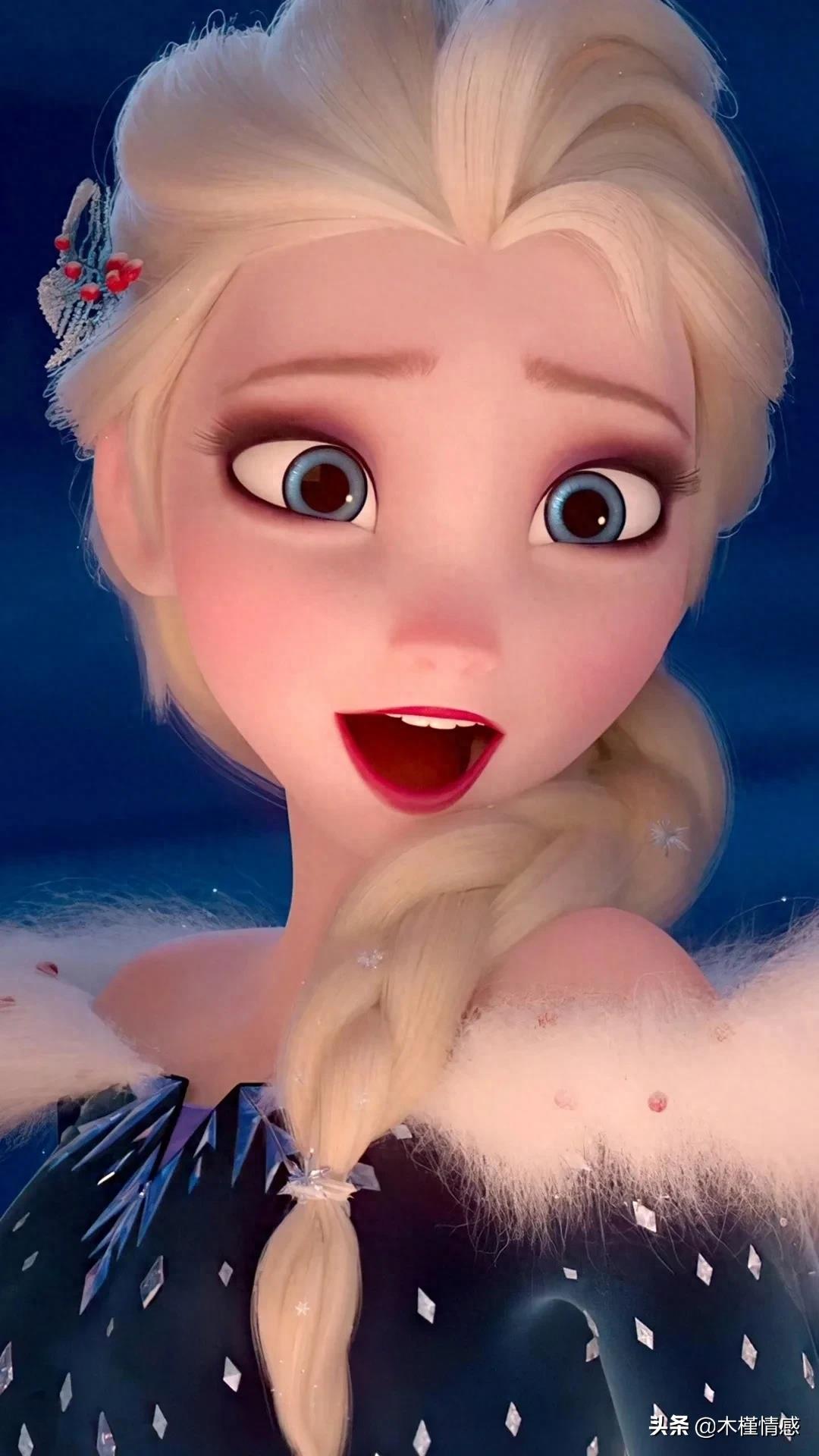 《冰雪奇缘》背景图，赶快收藏吧