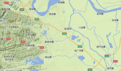 ​湖北松滋是个好地方：有山、有水、有树林；临港新区是最大的亮点