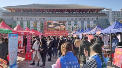 ​新野县“春风行动”大型线下人才招聘会成功举办