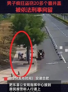 ​明明偷20多个井盖的是合肥男子，结果炸锅的是一群河南老表，冤啊