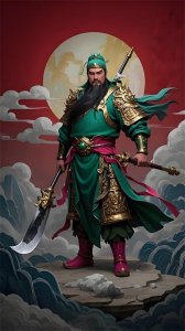 ​必换高清壁纸—提刀关二爷